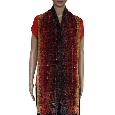 Scarf Autumn - Fairtrade Organic Bamboo Chenille Accessory - Quetzal Artisan