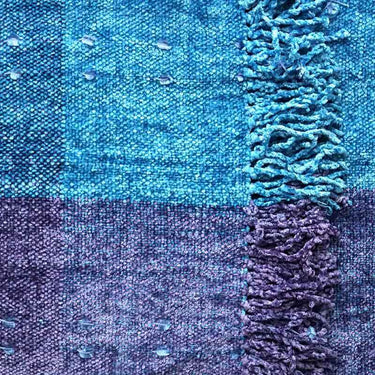 Bamboo Scarf Celestial Blue - Organic Bamboo - Mooi & Fairtrade - Quetzal Artisan