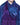 Bamboo Scarf Blue Purple - Handmade, Beautiful and Fairtrade - Quetzal Artisan