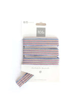 Blue Pink Sandals - Cotton Straps - Beautiful and Fairtrade - Quetzal Artisan