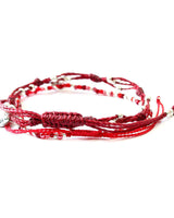 Bracelet Red Smile - 2 strands - Beautiful and Fairtrade - Quetzal Artisan