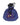 Bucket Bag Blue - Handmade and Fairtrade - Quetzal Artisan