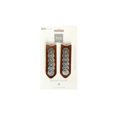 Sandals Blue Stripes - Lace Up - Cotton Straps - Fairtrade - Quetzal Artisan