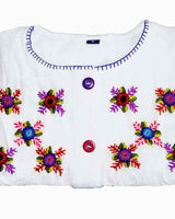 Cotton Dress Blue Ivy 8 - Age 2-3 - Lovely and Fairtrade - Quetzal Artisan