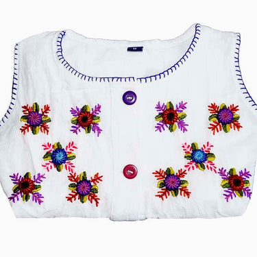 Cotton Dress Blue Ivy 8 - Age 2-3 - Lovely and Fairtrade - Quetzal Artisan
