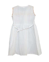 Cotton Dress Orange Flowers 4 - Age 1-2 years - Fairtrade - Quetzal Artisan
