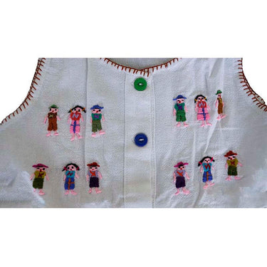 Cotton Dress Small Dolls 4 - Age 1-2 Years - Pretty and Fair - Quetzal Artisan