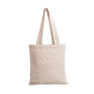 Eco Tote Bag Wild Flowers - Small - Handmade with Ecru Cotton - Quetzal Artisan