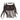 Fringed Shoulder Bag Brown - Small Native Made Beaded Bag