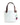 Handbag Ivory White - Handmade of Recycled Plastic Fairtrade - Quetzal Artisan