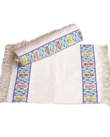Happiness Placemats - Set of 6 Natural Cotton Table Mats - Quetzal Artisan