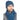 Scarf and Hat Blue Ocean - Men Long Winter Scarf Alpaca Wool - Quetzal Artisan