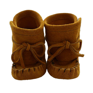 Kids Mukluk Booties - Soft Soles Moccasins Infants Toddlers - Quetzal Artisan