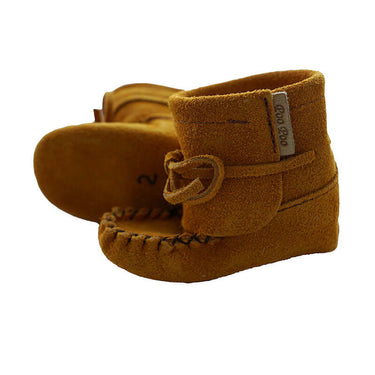 Kids Mukluk Booties - Soft Soles Moccasins Infants Toddlers - Quetzal Artisan