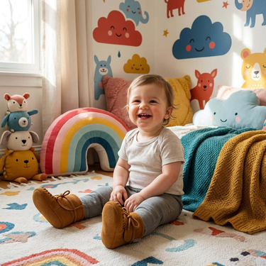 Kids Mukluk Booties - Soft Soles Moccasins Infants Toddlers - Quetzal Artisan