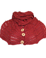 Infinity Scarf Coral - Organic Cotton Elegant and Versatile - Quetzal Artisan