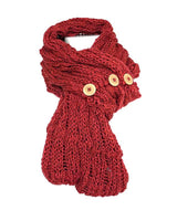 Infinity Scarf Coral - Organic Cotton - Elegant and Versatile - Quetzal Artisan