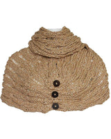Infinity Scarf Natural Blush - Handmade of Organic Cotton - Quetzal Artisan