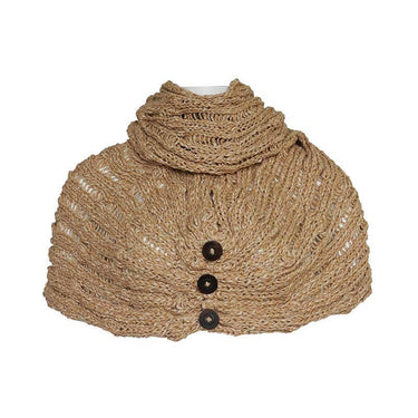 Infinity Scarf Natural Blush - Handmade of Organic Cotton - Quetzal Artisan