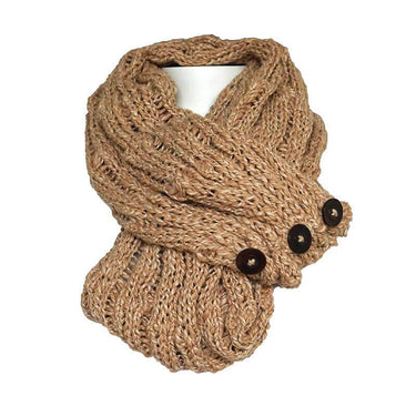 Infinity Scarf Natural Blush - Organic Cotton - Fashionable - Quetzal Artisan
