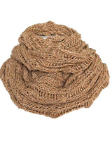 Infinity Scarf Natural Blush - Handmade of Organic Cotton - Quetzal Artisan