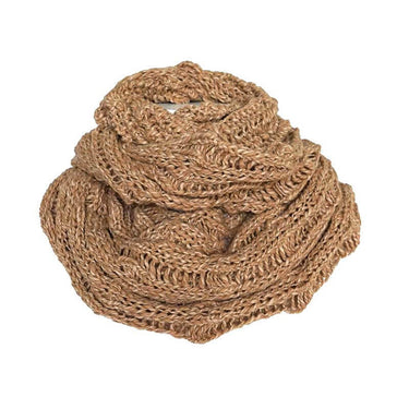 Infinity Scarf Natural Blush - Handmade of Organic Cotton - Quetzal Artisan