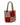 Jute Bag Pink Flowers - Natural Jute - Handmade & Fairtrade - Quetzal Artisan