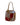 Jute Bag Pink Flowers - Natural Jute - Handmade & Fairtrade - Quetzal Artisan