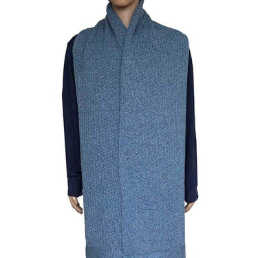 Scarf and Hat Sea Foam - For Men - Fashionable and Warm - Quetzal Artisan