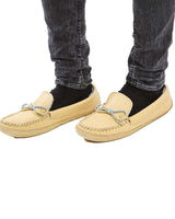 Men Moccasins Natural - Handmade Slippers Shoe sizes 40-48 - Quetzal Artisan