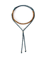 Men Necklace Turquoise Brown - Trendy, handmade & Fairtrade - Quetzal Artisan