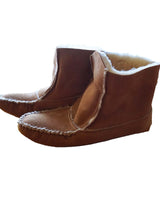 Moccasin Boots Sheepskin - Women Handmade Winter Slippers - Quetzal Artisan