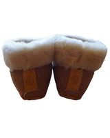 Moccasin Boots Sheepskin - Women Handmade Winter Slippers - Quetzal Artisan