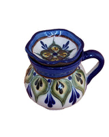 Mug Green with Small Saucer - Stoneware - Handmade and Fair - Quetzal Artisan