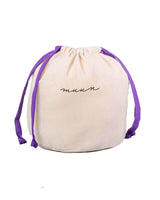 Handbag Ecru Cotton - Fairtrade Macrame Net Bag with Pouch- Quetzal Artisan