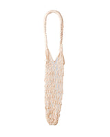 Eco Handbag Ecru Cotton - Net Bag and Pouch - Stylish & Fair - Quetzal Artisan