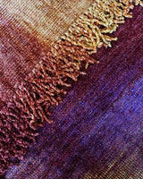 Poncho Golden Coral - Organic Bamboo - Handmade & Fairtrade - Quetzal Artisan