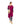 Poncho Tunic Fuchsia - Lightweight Versatile Pink Women Wrap - Quetzal Artisan