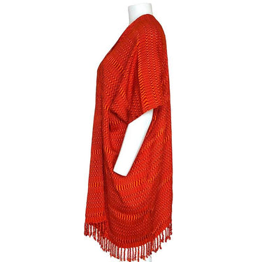 Cotton Poncho Mustard Brown - Ecofriendly and Fairtrade - Quetzal Artisan