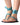 Sandals Blue Stripes - Lace Up - Cotton Straps - Fairtrade - Quetzal Artisan