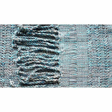 Scarf Aquamarine - Natural Dyes - Ecofriendly & Fairtrade - Quetzal Artisan