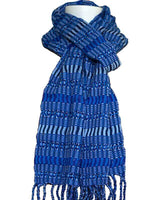 Scarf Blues - Natural dyes - Beautiful & Fairtrade - Quetzal Artisan