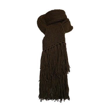 Scarf and Hat Bruin Orange - Merino Wool and Organic Cotton - Quetzal Artisan