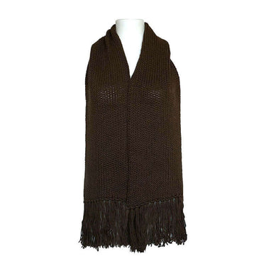 Scarf and Hat Bruin Orange - Merino Wool and Organic Cotton - Quetzal Artisan