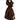 Scarf with Fringes Terracotta - Handmade Fairtrade Accessory - Quetzal Artisan