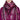 Scarf with fringes Maroon Pink - Mayan Design - Fairtrade - Quetzal Artisan