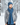 Scarf and Hat Blue Ocean - Men Long Winter Scarf Alpaca Wool - Quetzal Artisan