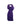 Scarf and Hat Purple - Handknitted women wool accessory - Quetzal Artisan