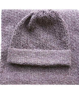 Scarf and Hat Seashell - Men's Winter Scarf Alpaca Wool - Quetzal Artisan