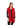 Crimson Red Shawl- Handwoven Thin Versatile Women Scarves- Quetzal Artisan